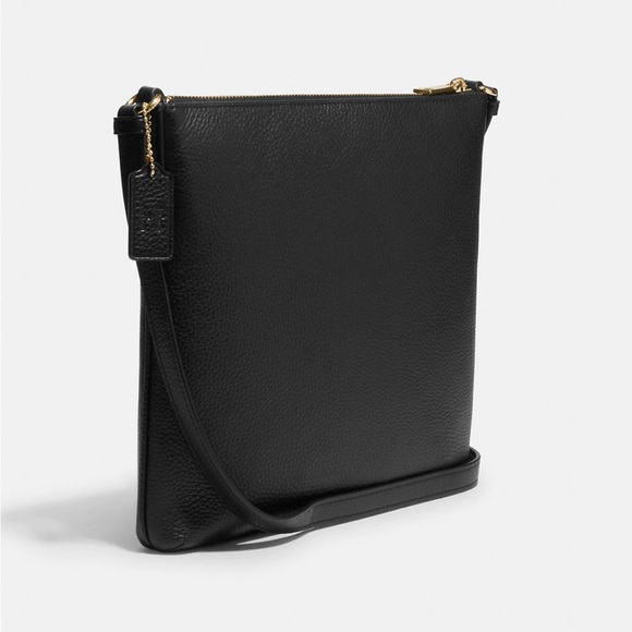 Disney X Coach Rowan File Bag With Evil Queen Motif COLOR:
Gold/Black Multi - Picture 7 of 7